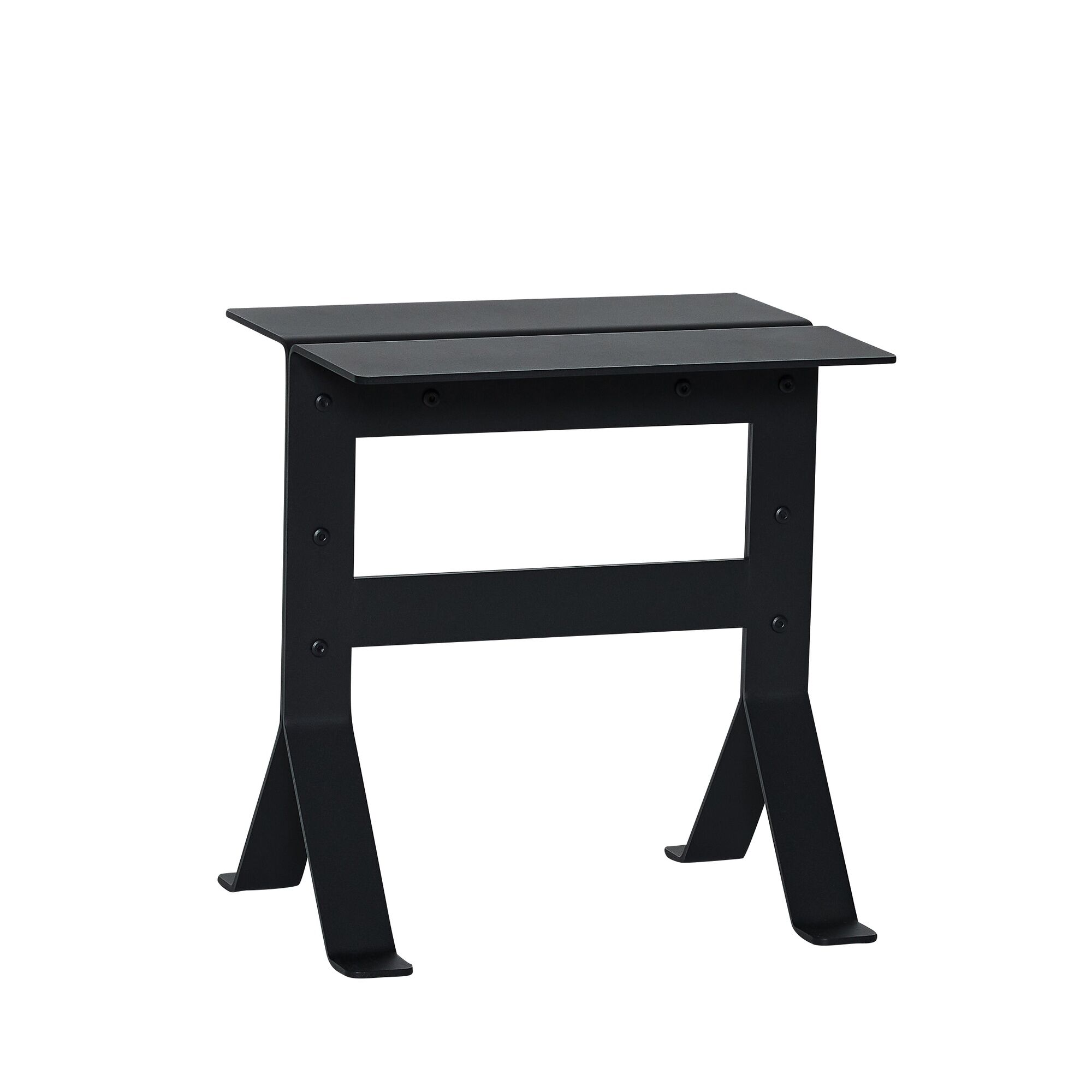 Foldbart Sidebord Sort