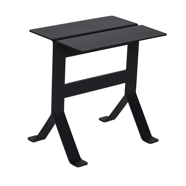 Foldbart Sidebord Sort