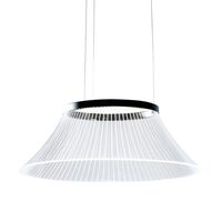 Plissé Hanglamp Wit