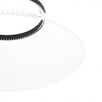 Plissé Hanglamp Wit