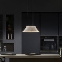 Plissé Hanglamp Wit