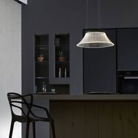 Plissé Hanglamp Wit