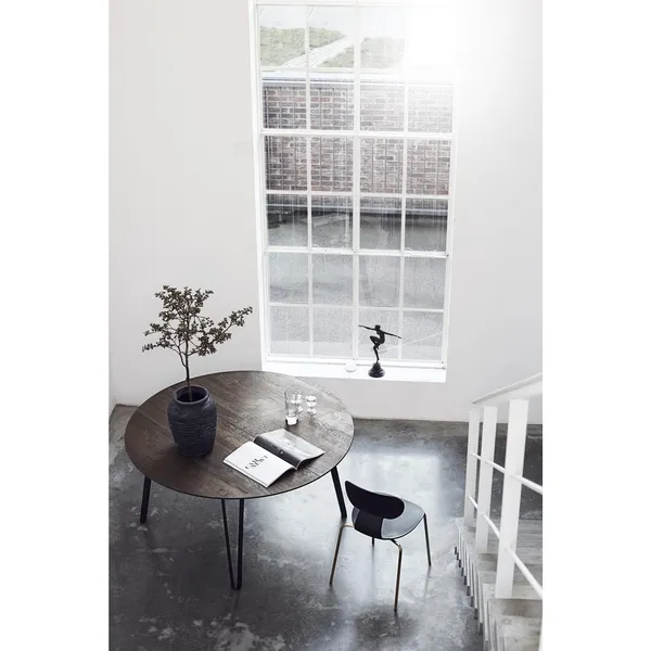 Space Dining Table Ø120 Smoked