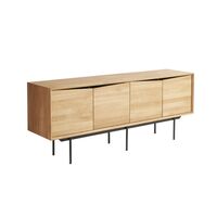 Wing Sideboard 4 Türen Eiche Natur/Öl