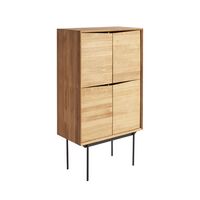 Wing Cabinet Tall Eiche Natur/Öl