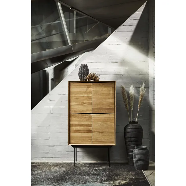 Wing Cabinet Tall Eiche Natur/Öl