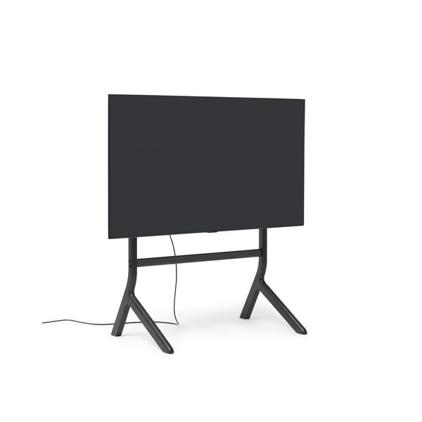 Hopper TV Stand Black Oak