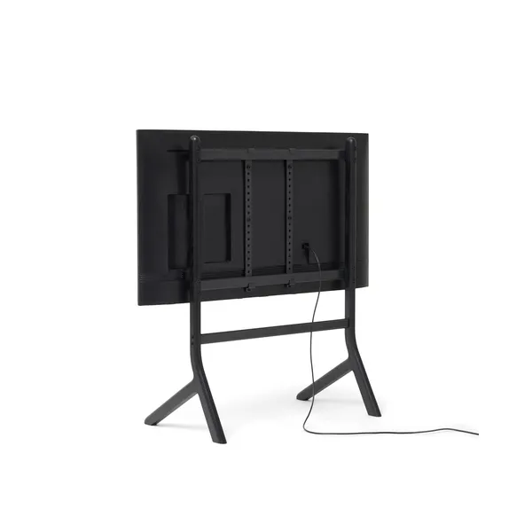 Hopper TV Stand Black Oak