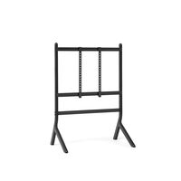 Hopper TV Stand Black Oak