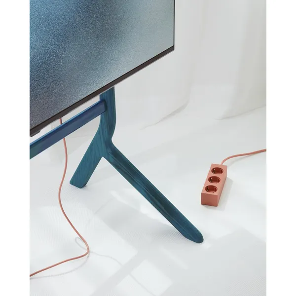 Hopper TV Stand Black Oak
