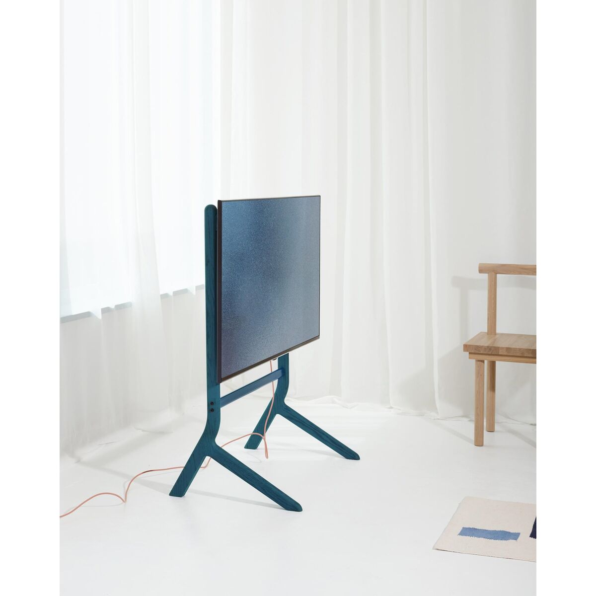 Hopper Supporto TV Rovere Chiaro