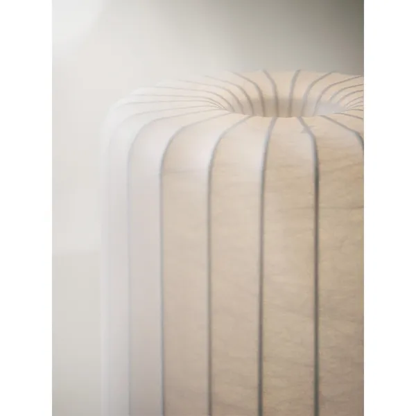 Half Meter Stehleuchte Cocoon/Aluminium