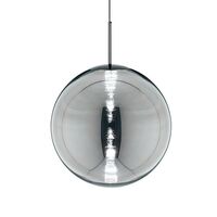 Globe Pendel Krom LED