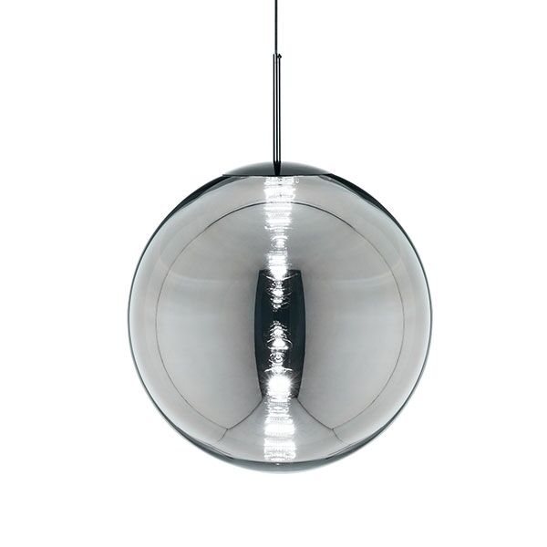 Globe Pendel Krom LED