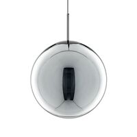 Globe Pendel Krom LED