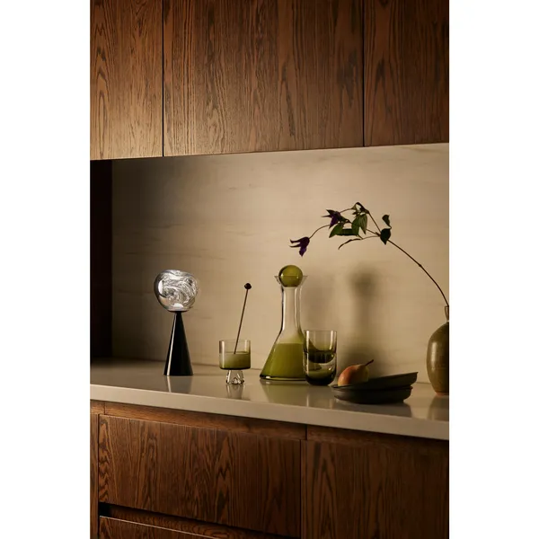 Melt Portable Lamp Black/Silver