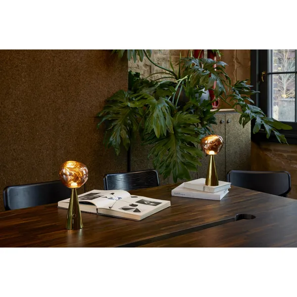 Melt Portable Lamp Gold