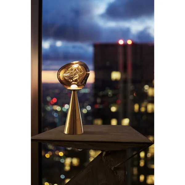 Melt Portable Lamp Gold