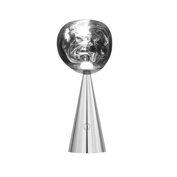 Melt Portable Lamp Silver