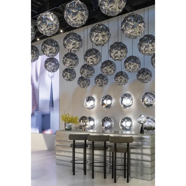 Melt Portable Lamp Silver