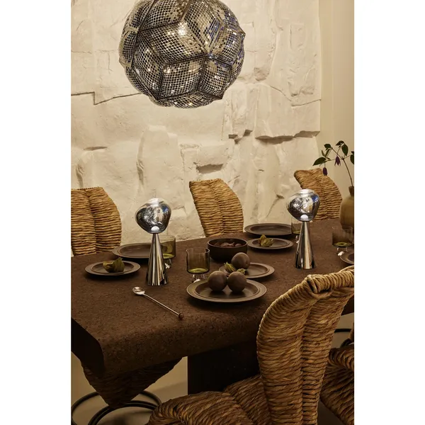 Melt Portable Lamp Silver