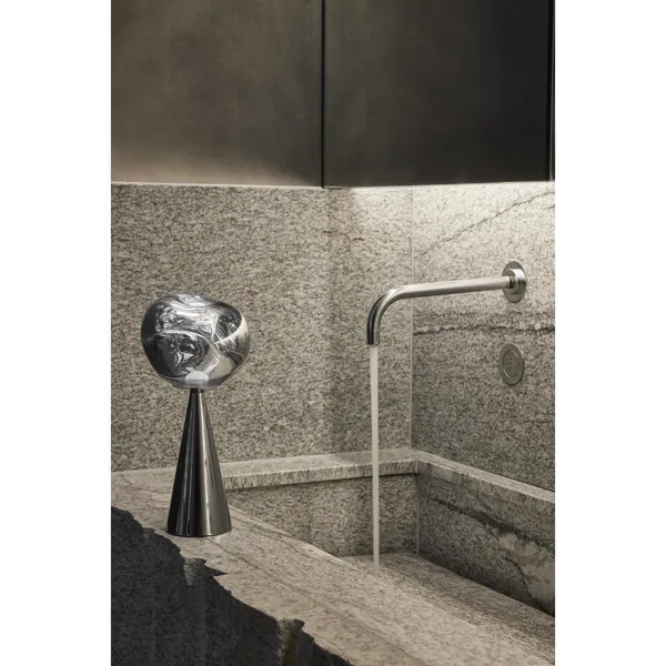 Melt Portable Lamp Silver