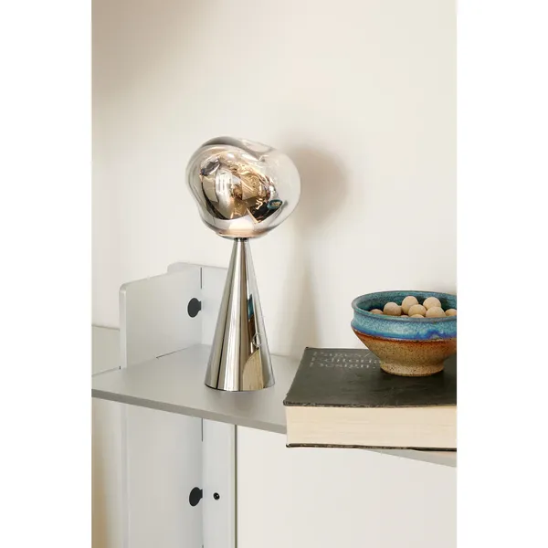 Melt Portable Lamp Silver