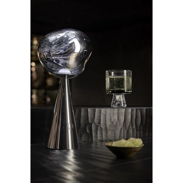 Melt Portable Lamp Silver