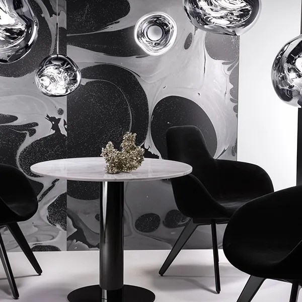 Melt Pendant LED Chrome Small