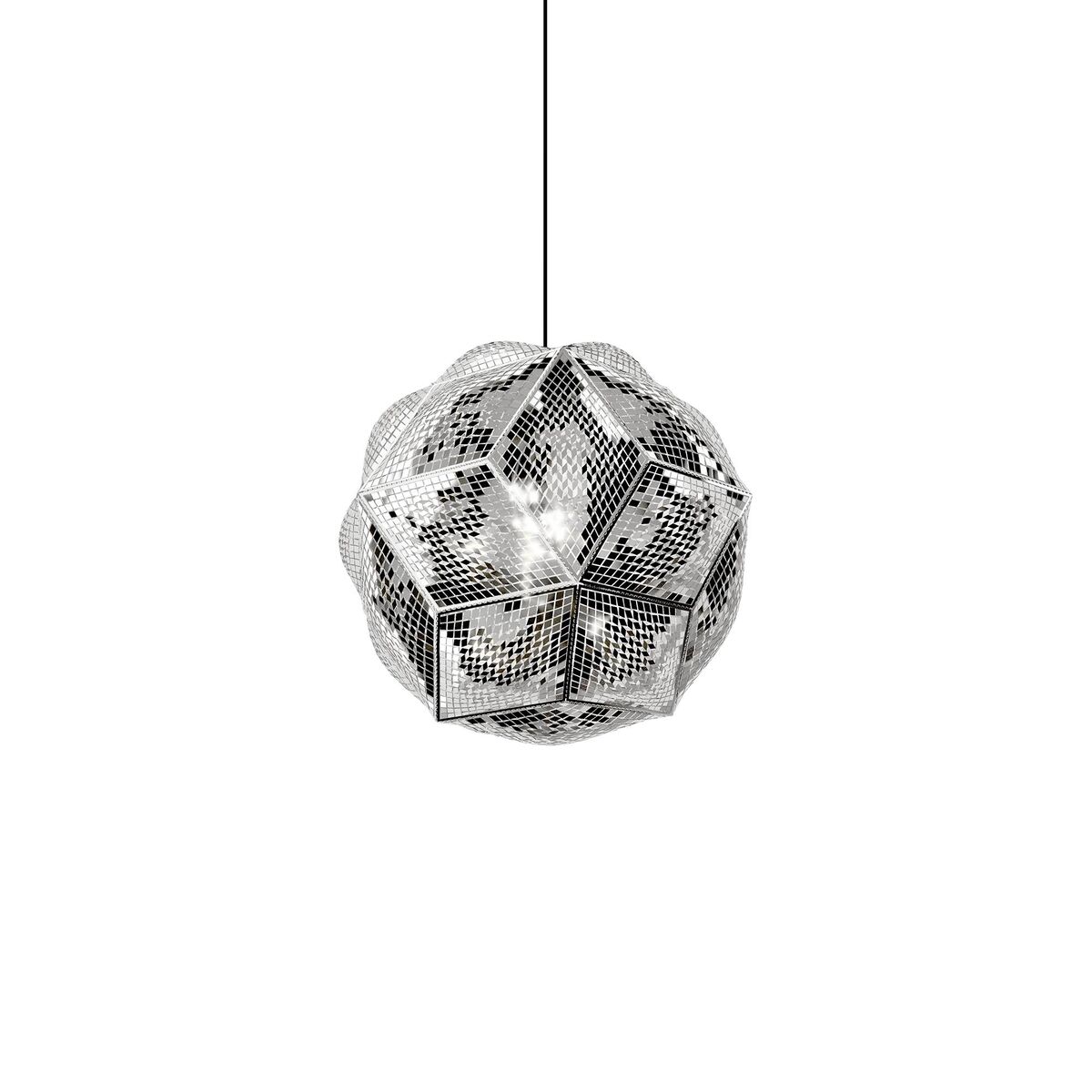 Puff Pendant Stainless Steel