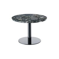 Stone Spisebord Rundt Pebble