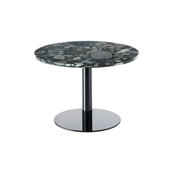 Stone Spisebord Rundt Pebble