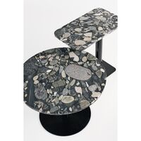 Stone Spisebord Rundt Pebble