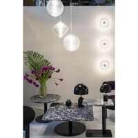 Stone Spisebord Rundt Pebble