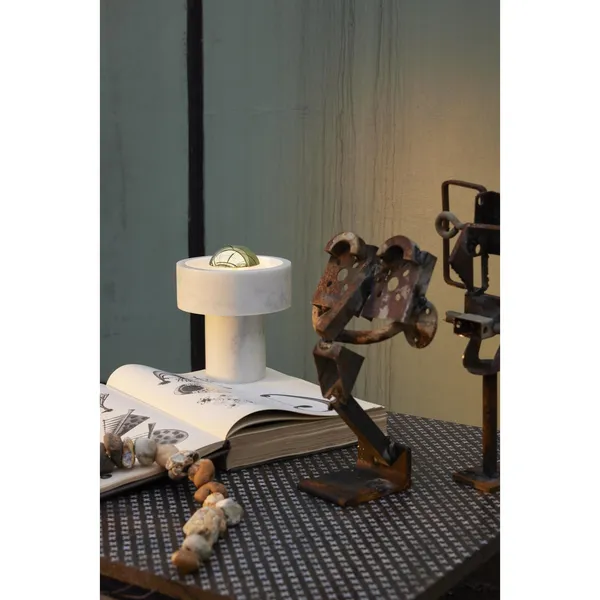 Stone Portable Lamp Marble