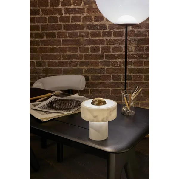 Stone Portable Lamp Marble