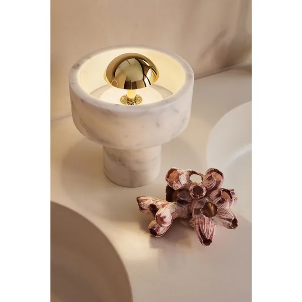 Stone Portable Lamp Marble
