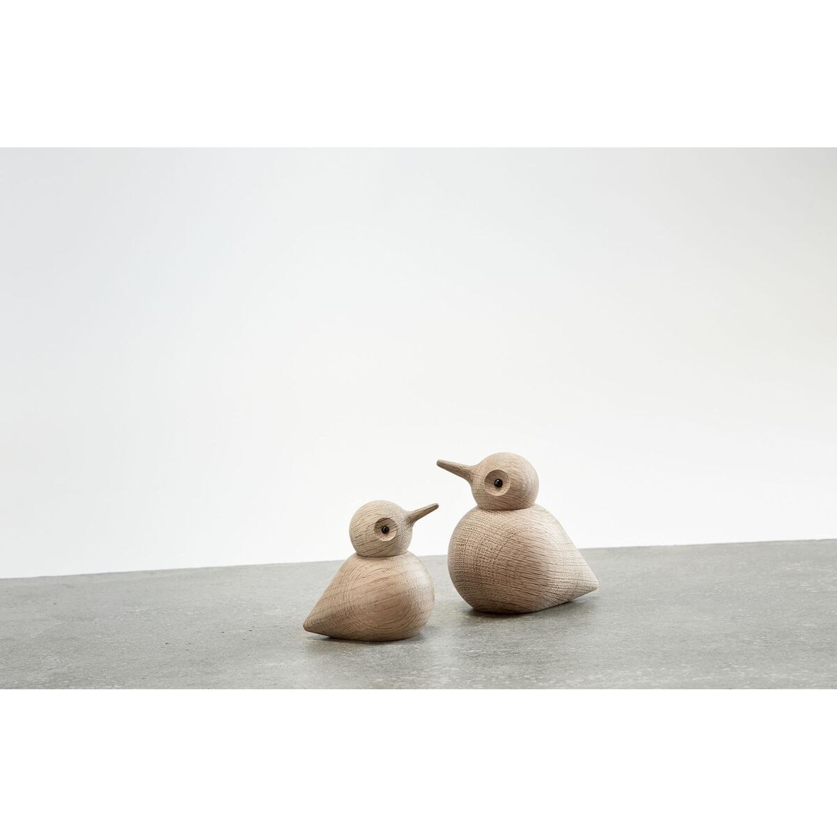 Bird Figure Large Oak