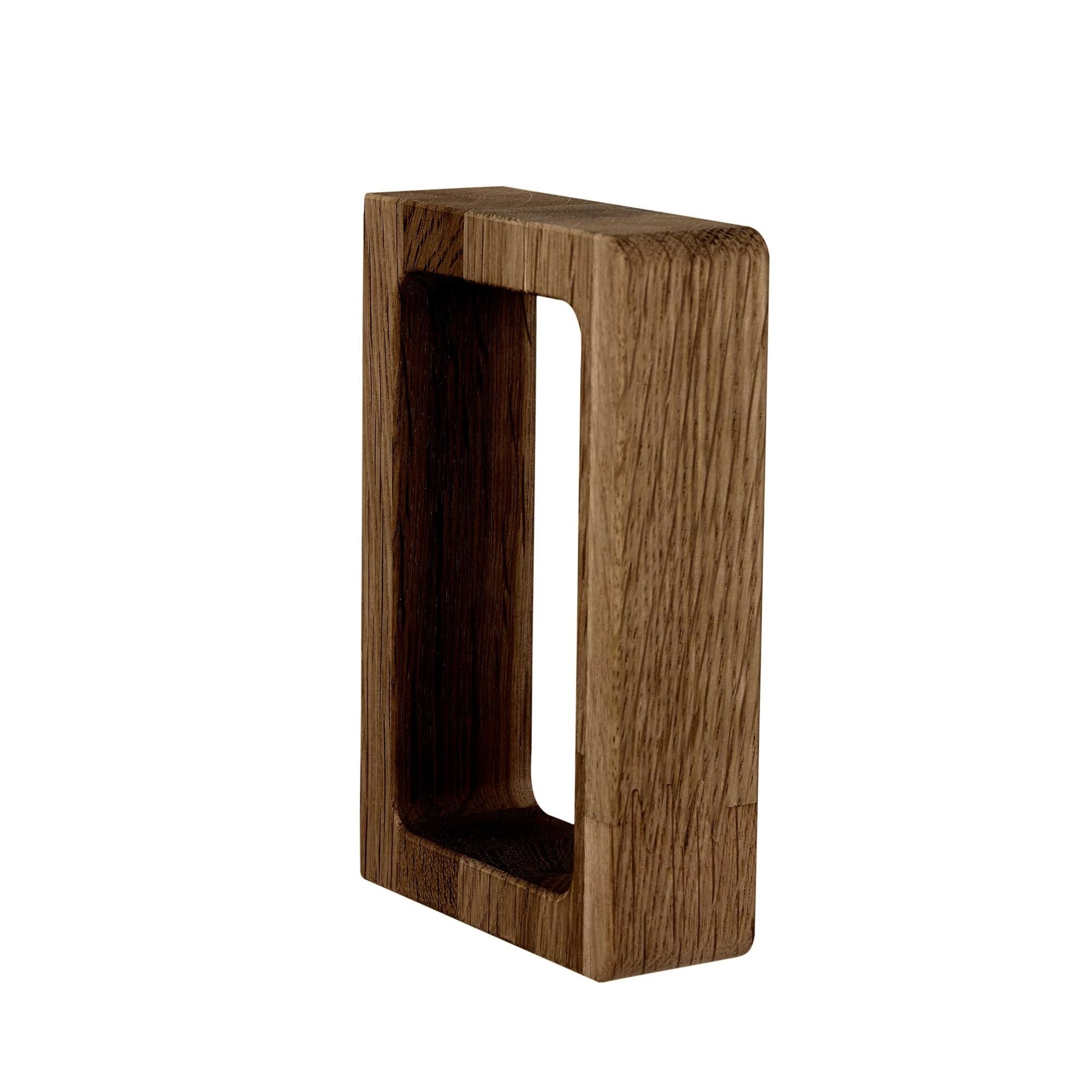 Porte-serviettes de Toilette Frêne Foncé