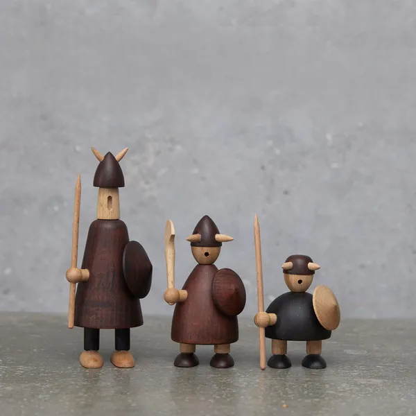 Die Wikinger Von Dänemark 3er-Set Buchenholz