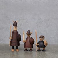Die Wikinger Von Dänemark 3er-Set Buchenholz