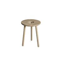 Donut Hocker Eiche