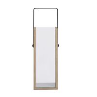 Lantern Square High Glass/ Metal