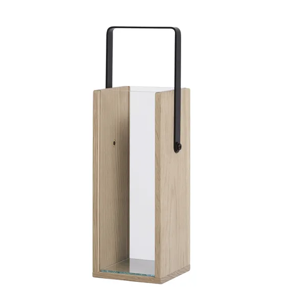 Lantern Square High Glass/ Metal