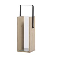 Lantern Square High Glass/ Metal