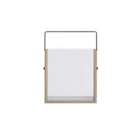 Lantern Square Small Glass/ Metal