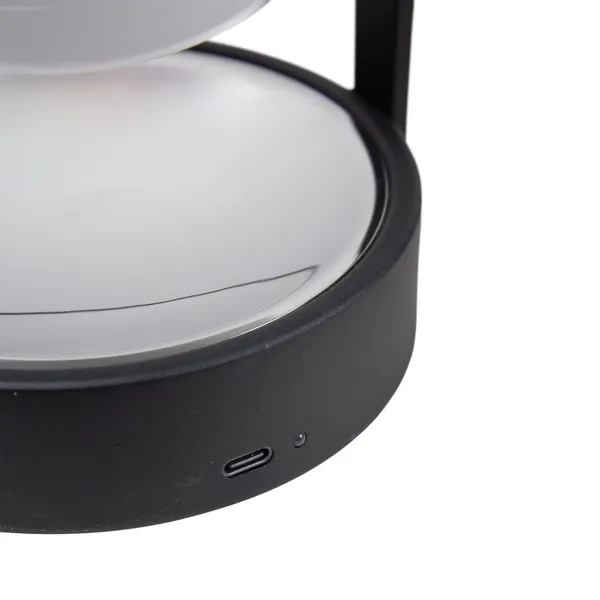 A-Flash Transportabel Lampe Sort