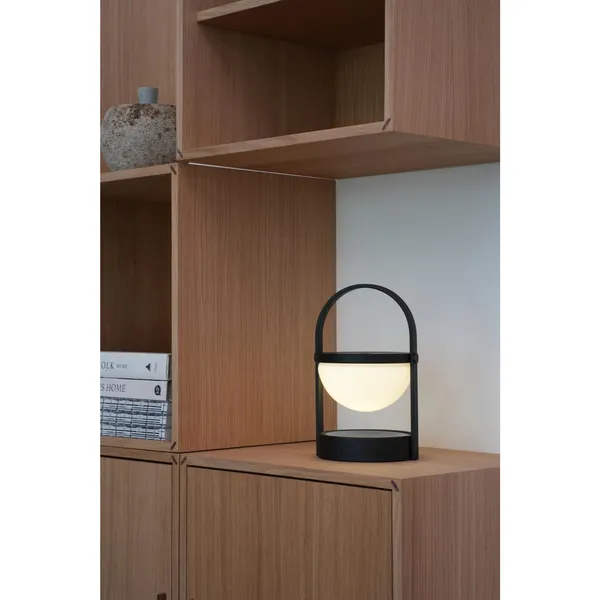 A-Flash Transportabel Lampe Sort