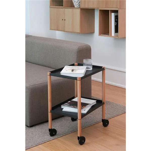 Connect Tabletttisch, Geölte Eiche/ Schwarz