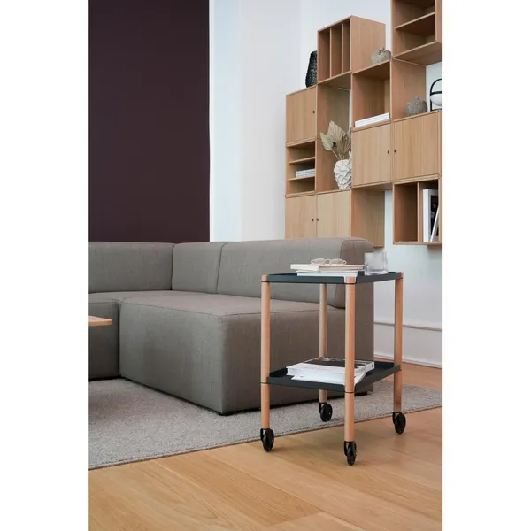 Connect Tabletttisch, Geölte Eiche/ Schwarz